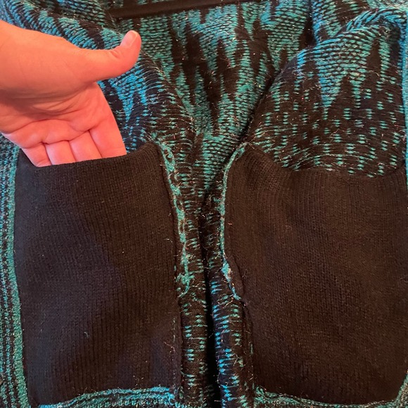 VINTAGE| NEW WANG KONG CO| WOMENS SWEATER| 22x25 1/2‎ - Picture 6 of 8